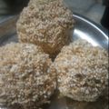 Vinod का कुकस्नैप जब उन्होंने चौलाई के लड्डू (cholai ke ladoo recipe in Hindi) बनाया था।