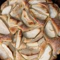 El cooksnap de Marina Ahumada cuando hizo Tarta de manzana fácil.