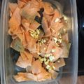 El cooksnap de Jose Carlos Gonzalez Garcia cuando hizo Pasta con langostinos y salmón ahumado.