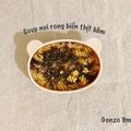Cooksnap của Huyen Tran khi họ làm theo món Ăn dặm- soup nui rong biển