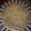 El cooksnap de Marcela Quiceno Kiu cuando hizo Spaghetti en salsa blanca con pollo.
