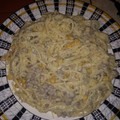El cooksnap de Marcela Quiceno Kiu cuando hizo Spaghetti en salsa blanca con pollo.