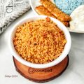 Cooksnap Teh Agie semasa beliau membuat Serunding ikan nasi kerabu.