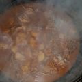 El cooksnap de Jose Coria cuando hizo Pollo calabresa al disco de arado.