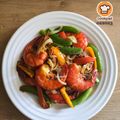 Cooksnap ha.lim39 semasa beliau membuat Udang Goreng Kunyit Simple.