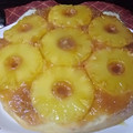 El cooksnap de Nadia cuando hizo Torta invertida de anana.