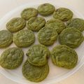 Jenny Sutherland's cooksnap of when they made Matcha Green Tea and White Chocolate Cookies.