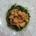Cooksnap dari Ais Nur Aisyah untuk resep Kangkung Cah Ayam