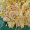 El cooksnap de Gisela Her cuando hizo Arroz salteado.