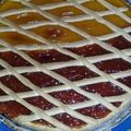 El cooksnap de norma Escuder cuando hizo Pasta frola de membrillo.