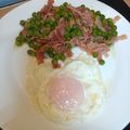 El cooksnap de Ana Isabel G C cuando hizo 🌿Guisantes tiernos con bacon y huevo a la plancha 🌿.