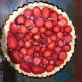 El cooksnap de Valeria Cecilia Polo cuando hizo Tarta de frutillas con pastelera.