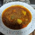 El cooksnap de maripurigeminis cuando hizo Lentejas con morcilla de Burgos, y chorizo.