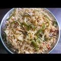 Apeksha sam का कुकस्नैप जब उन्होंने फ्राइड राइस (Fried rice recipe in Hindi) बनाया था।