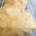 El cooksnap de Monik cuando hizo Pan de Pita.