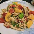 恰君 的 甜椒四季豆炒雞球。S&B柚子青辣椒醬 cooksnap