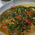 Cooksnap dari Bunbun nya Kanya untuk resep Tumis Kangkung Terasi Pedas