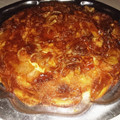 El cooksnap de Sandra cuando hizo Tarta de manzana invertida.
