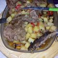 El cooksnap de Milagros Navarro cuando hizo Churrasco al horno con especias.