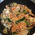 Chiaho Shen 的 生炒花枝意麵 cooksnap