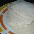 El cooksnap de Lucia Prieto cuando hizo Pan árabe.