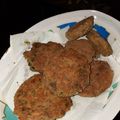 El cooksnap de Paula Gaudino cuando hizo Croquetas de arroz y espinaca.