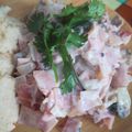 El cooksnap de Lidia Tsukishiro cuando hizo Chuletas de cerdo con crema de champiñones.