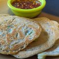 Mommyluvs2cook's cooksnap of when they made Green Onion Pancakes.