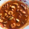 El cooksnap de Jose De la Plata Caballero cuando hizo Caldereta de pescado y marisco 🦐🦞🐟.