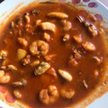 El cooksnap de Jose De la Plata Caballero cuando hizo Caldereta de pescado y marisco 🦐🦞🐟.
