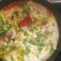 El cooksnap de Sabadiego cuando hizo Lomos de bacalao en salsa verde.