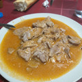 El cooksnap de Miguel A. Quiles cuando hizo Solomillo de cerdo con salsa de champiñones y cebolla.