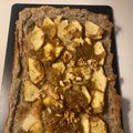 El cooksnap de Paola Camano cuando hizo Crumble vegano de frutas con bagazo.