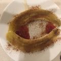El cooksnap de Adri Cocina! cuando hizo Bananas caramelizadas con mermelada y granola light.