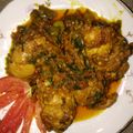Hadia Anwar 's cooksnap of when they made Palak Gosht.