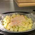El cooksnap de Raquel Raquel cuando hizo Salmón y patatas al vapor con robot Clickchef.