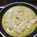 El cooksnap de Pilar cuando hizo Pollo con Salsa de Mostaza y Miel.