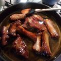 El cooksnap de Fabio Diaz cuando hizo Costillas de cerdo en salsa de maracuyá.