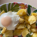 El cooksnap de Laura Ligero Baldomero cuando hizo Patatas con huevo al microondas.