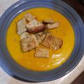 El cooksnap de Carla Maldonado cuando hizo Crema de zapallo 😋.