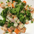 El cooksnap de ccr cuando hizo Brócoli con surimi y atún.