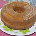 Cooksnap de Simony Alcântara quando cozinhou Bolo de fubá com laranja de liquidificador.