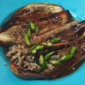 Cooksnap vanillapepsi semasa beliau membuat Terung bakar.