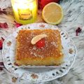 صورة من Warda، شاركها بعد تجربة وصفة بسبوسة🍊🍊
