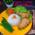 Cooksnap dari DEWI SARASWATI untuk resep Ayam crispy sambal Mercon