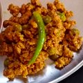 Mamta Shahu का कुकस्नैप जब उन्होंने चिकन कीमा मटर (Chicken keema matar recipe in hindi) बनाया था।