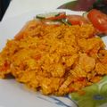 El cooksnap de Anniel Gonzalez Piña cuando hizo Arroz amarillo con salchicha .