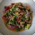 Alejandro Sanclemente Enríquez's cooksnap of when they made Shrimp Ceviche (Ceviche de Camaron).
