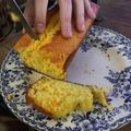 El cooksnap de Cande Jons cuando hizo Budín húmedo de mandarinas 🍊.