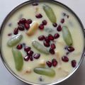 Anita Mittal का कुकस्नैप जब उन्होंने फ्रूट कस्टर्ड (fruit custard recipe in Hindi) बनाया था।